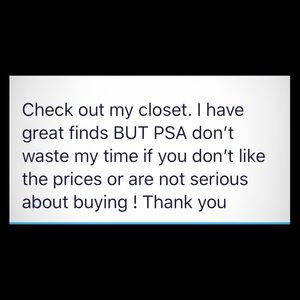 Don’t waste my time